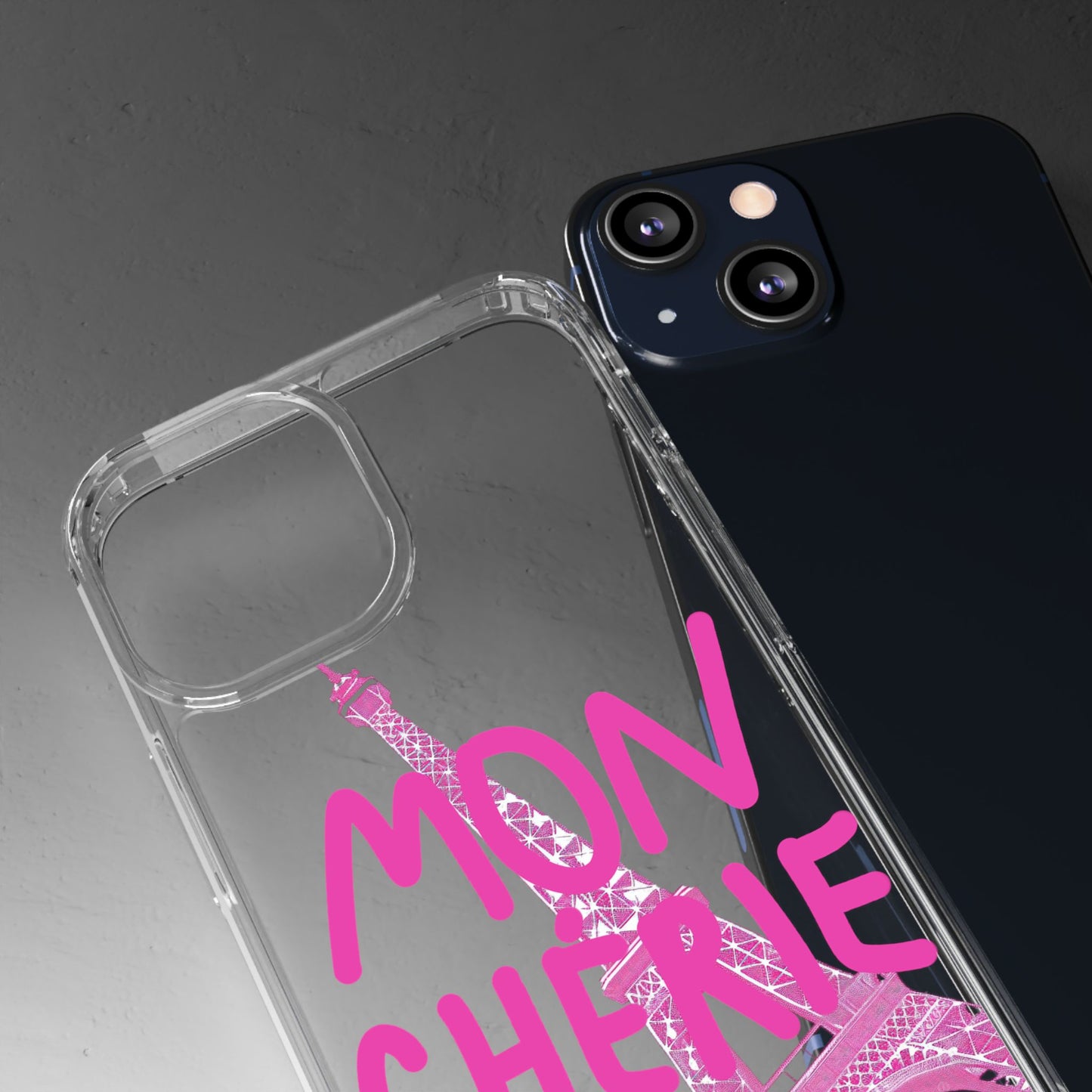 Pink Eiffel Clear Cases