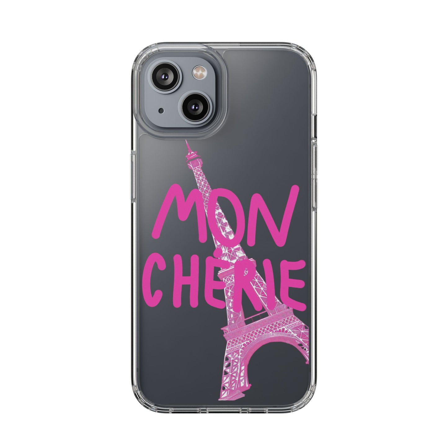 Pink Eiffel Clear Cases