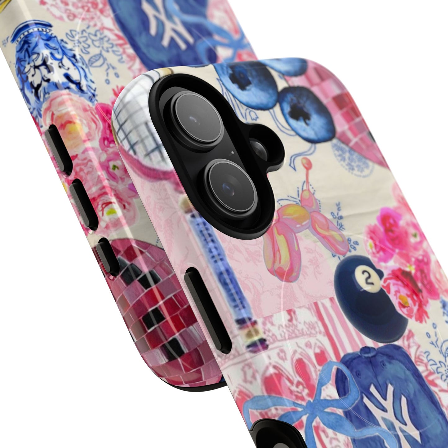 MagSafe pink blue party