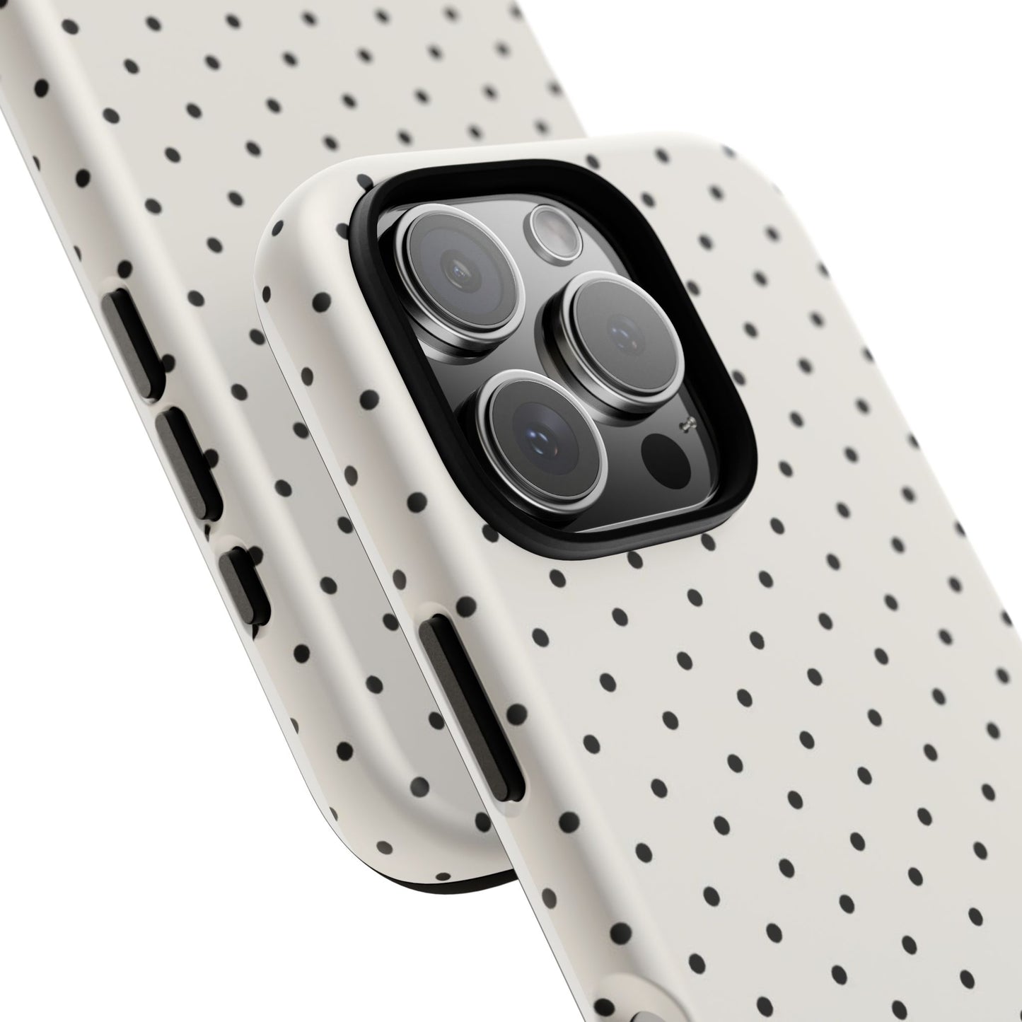 Black and White Polka
