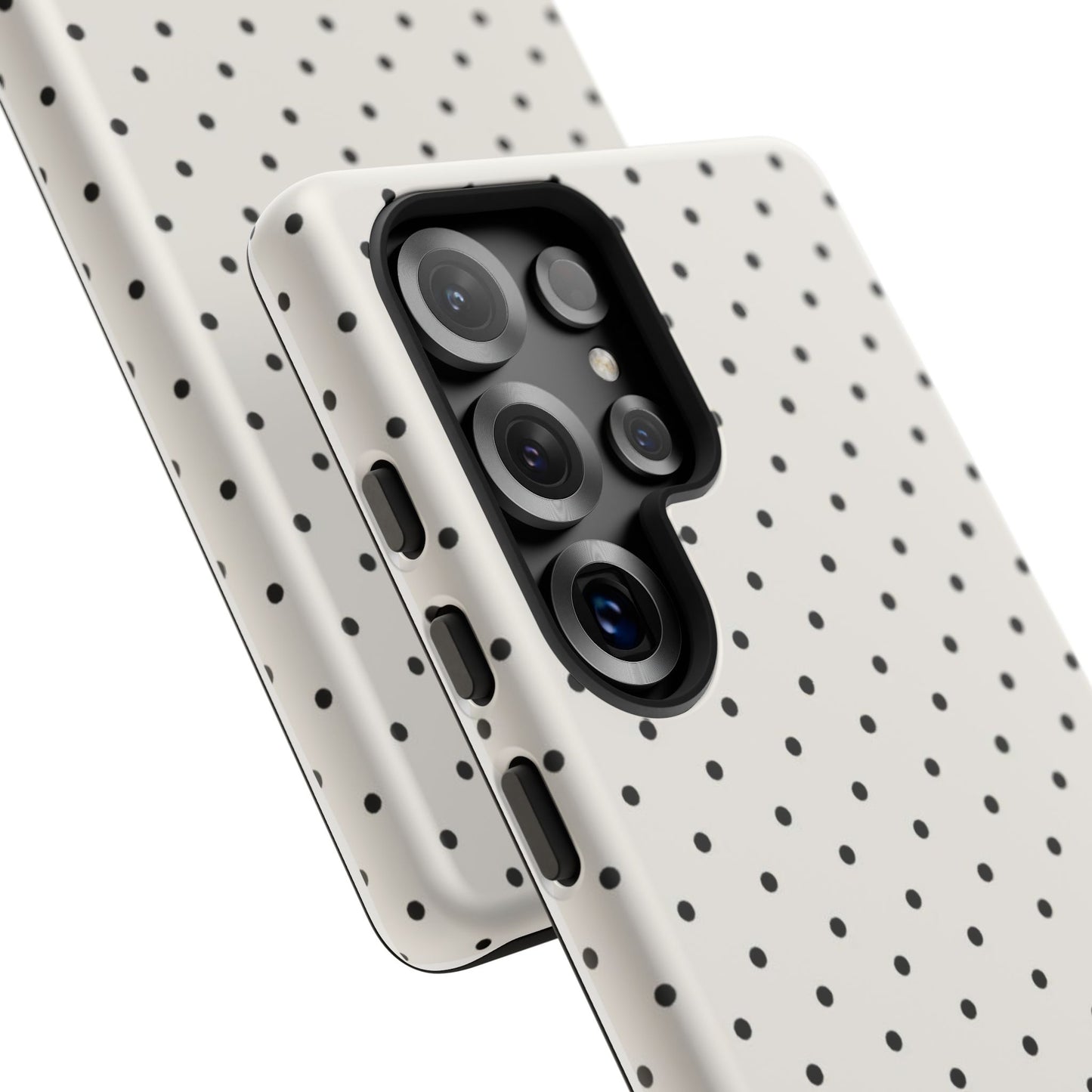 Black and White Polka