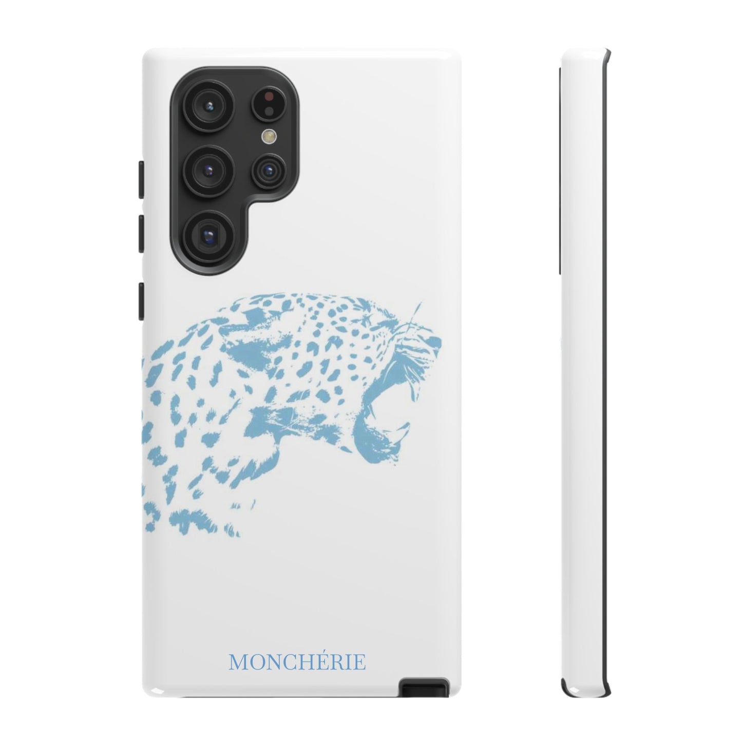 Light blue leopard