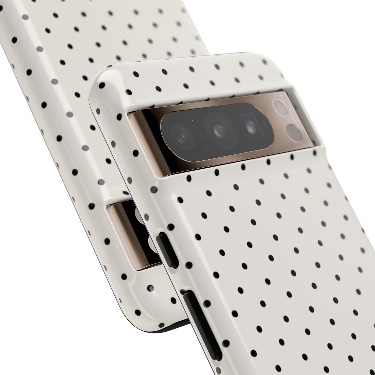 Black and White Polka