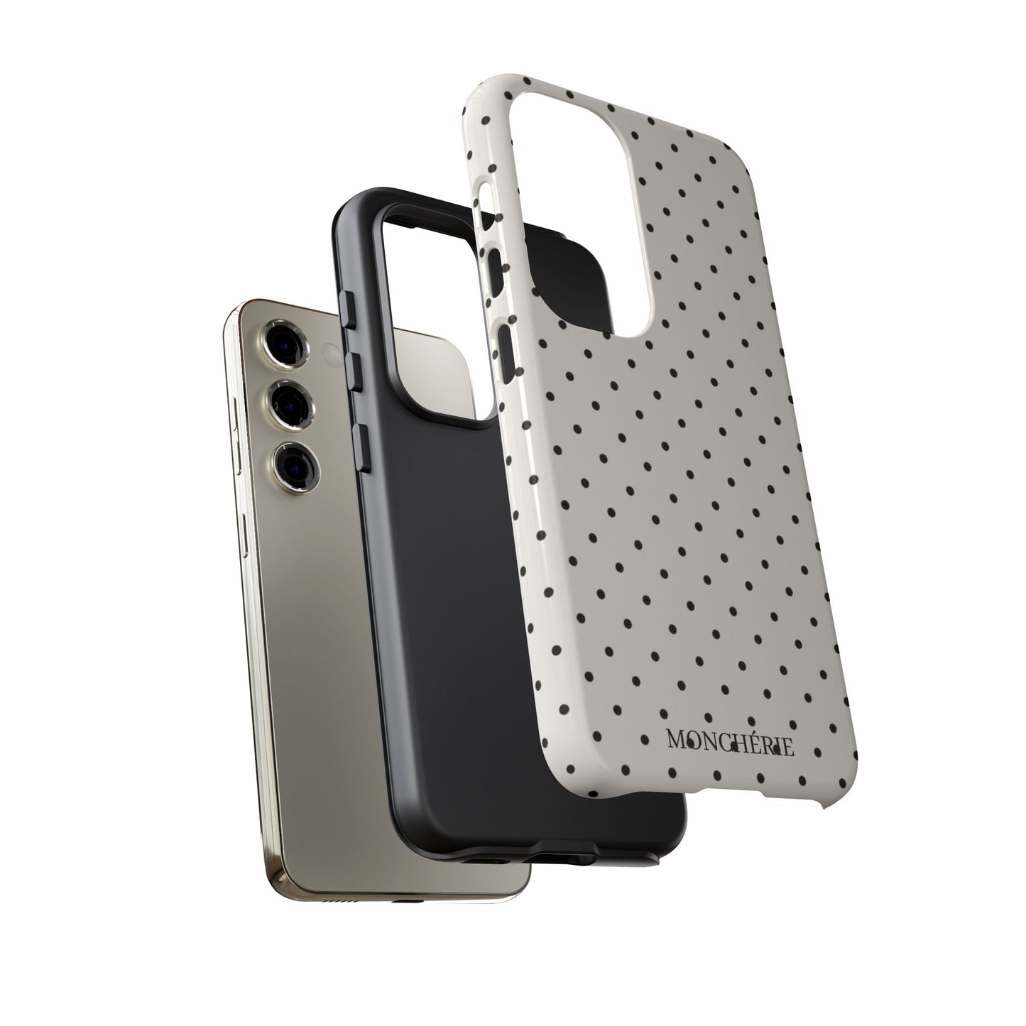 Black and White Polka