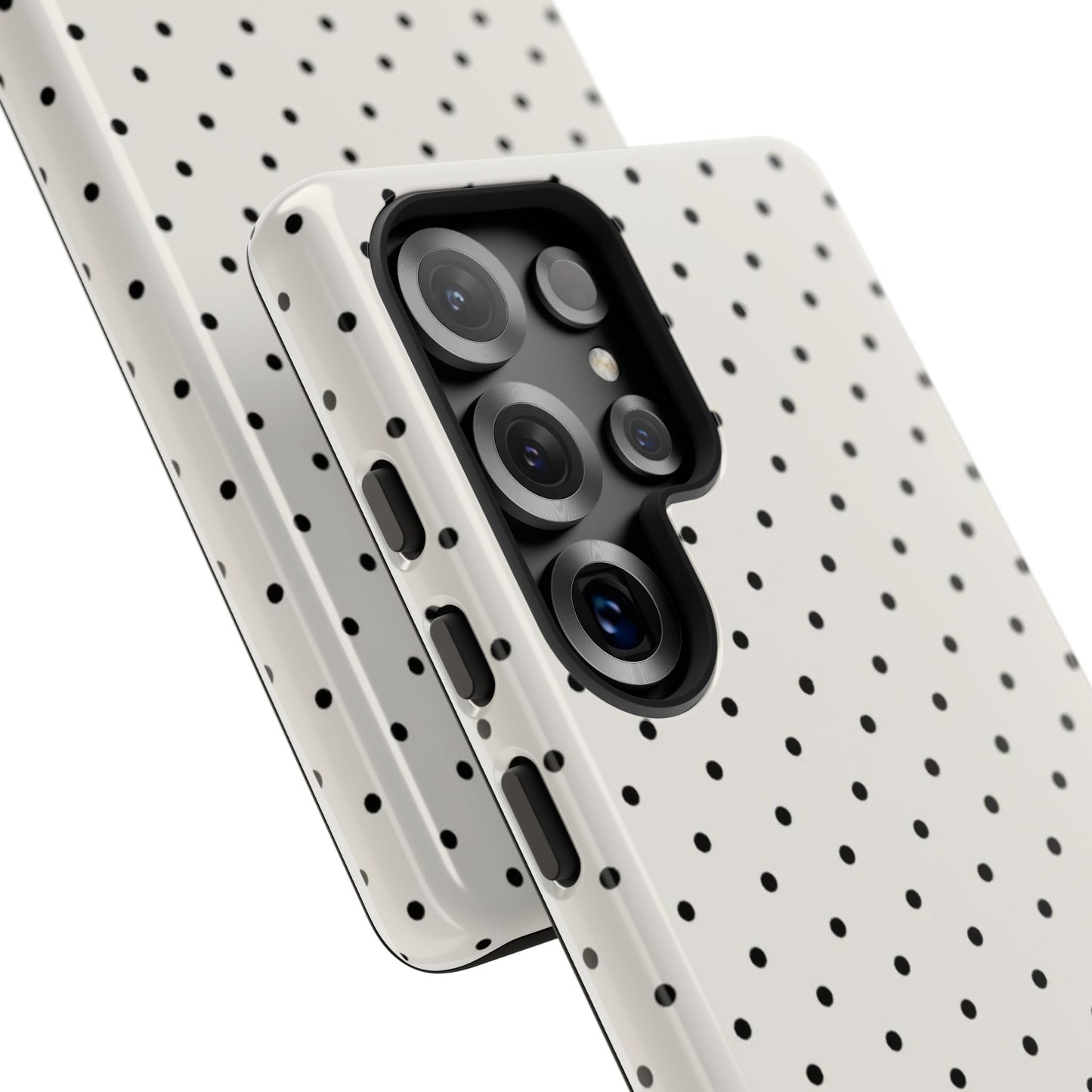 Black and White Polka
