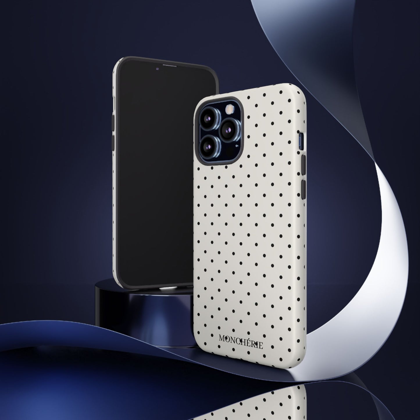 Black and White Polka