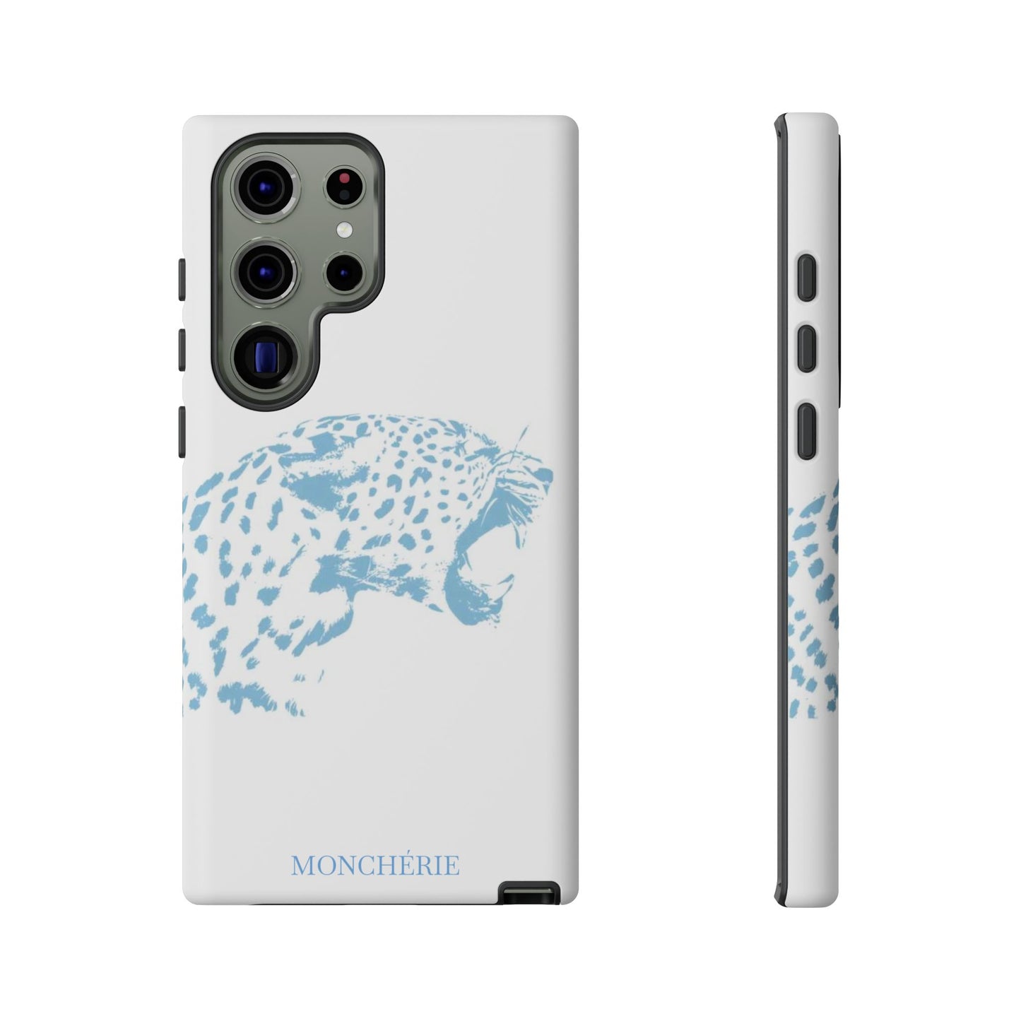 Light blue leopard