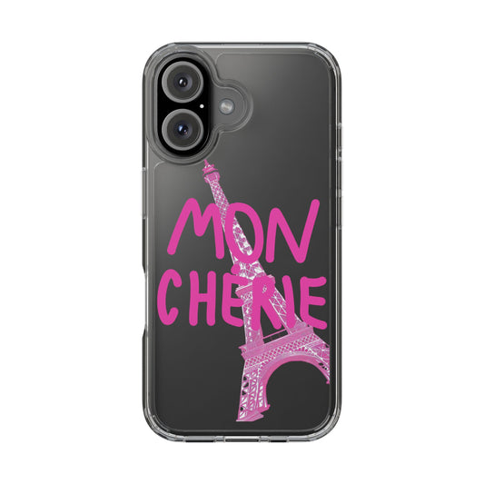 Pink Eiffel Clear Cases