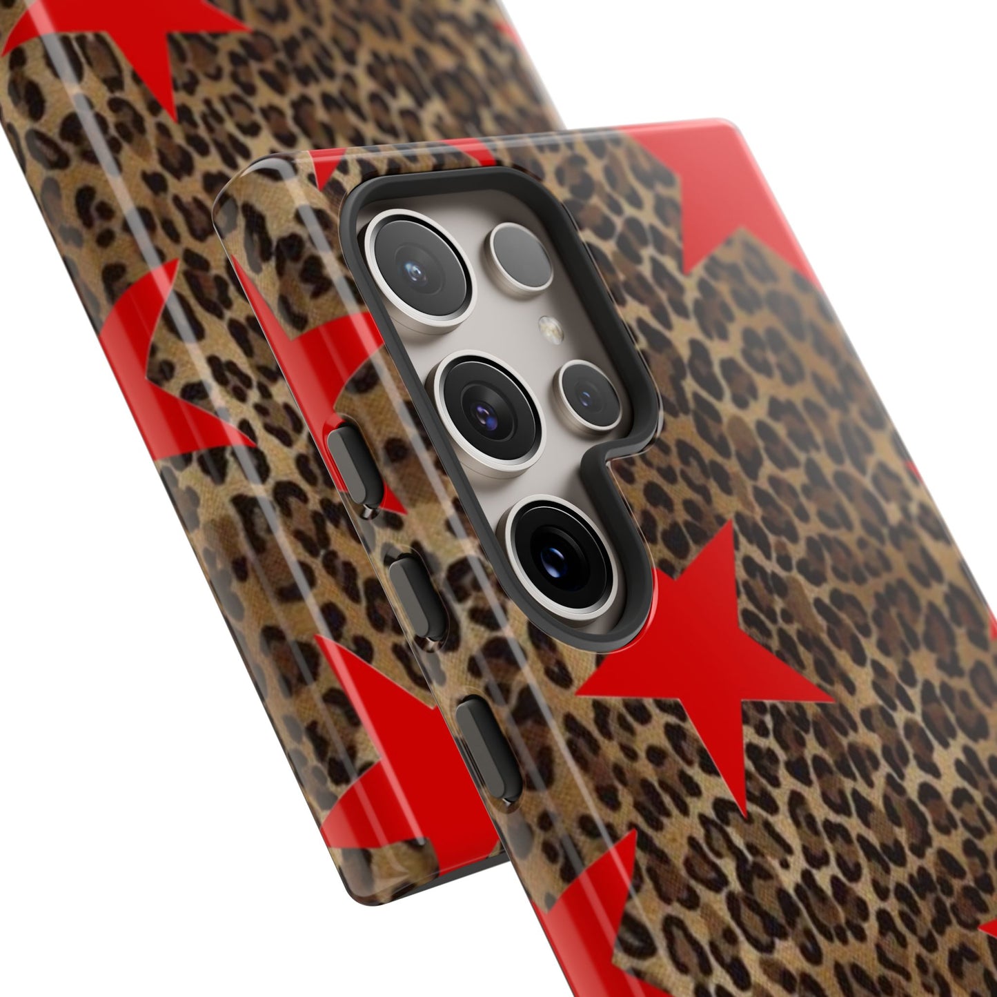 Red cheeta stars