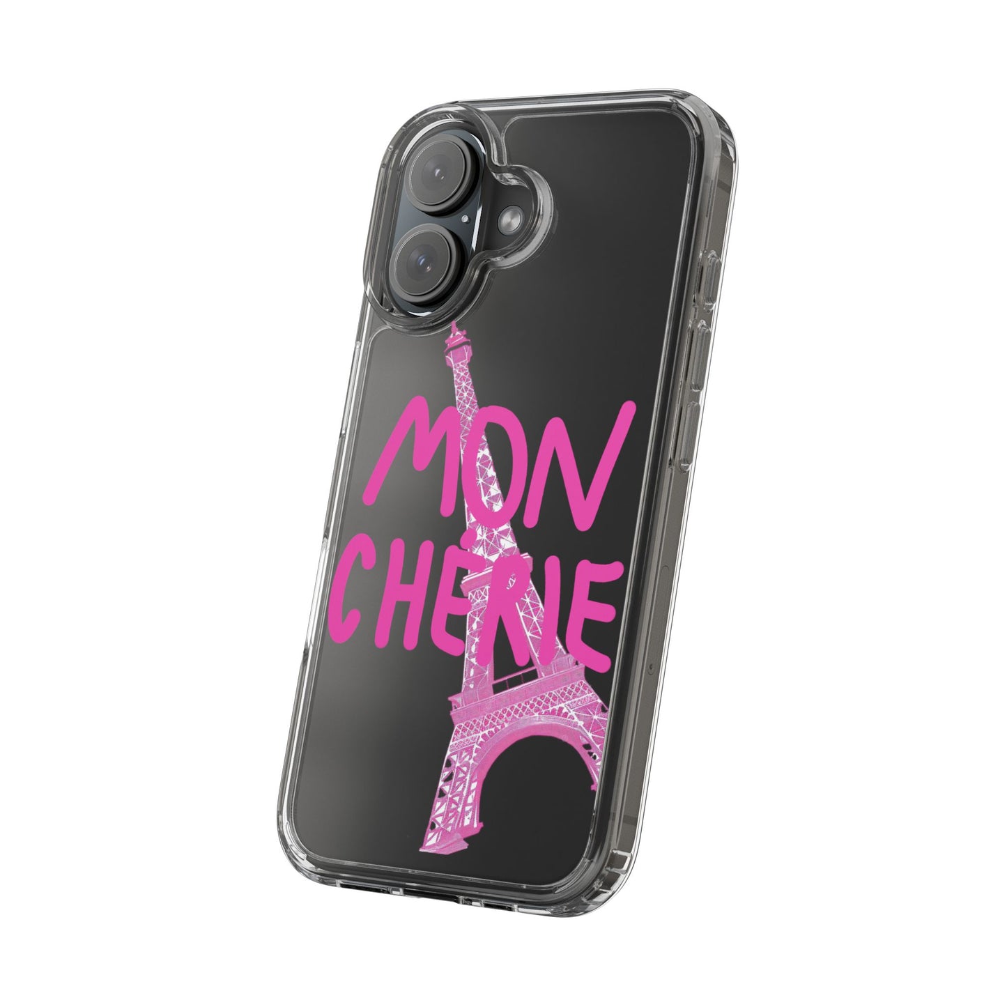 Pink Eiffel Clear Cases
