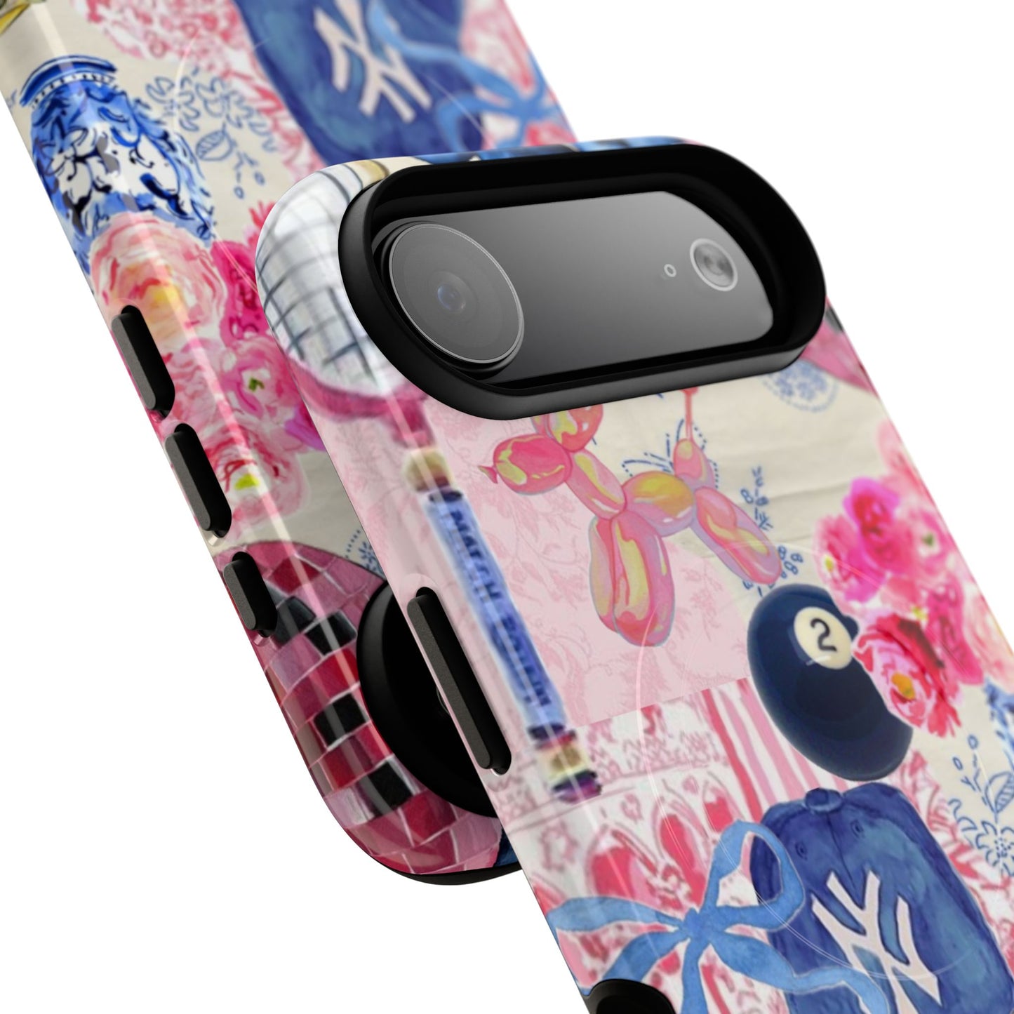 MagSafe pink blue party