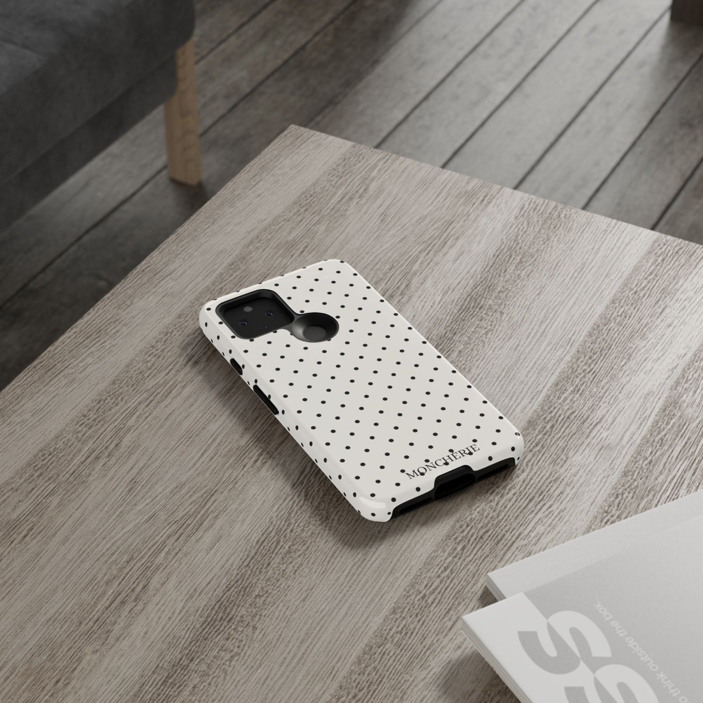Black and White Polka