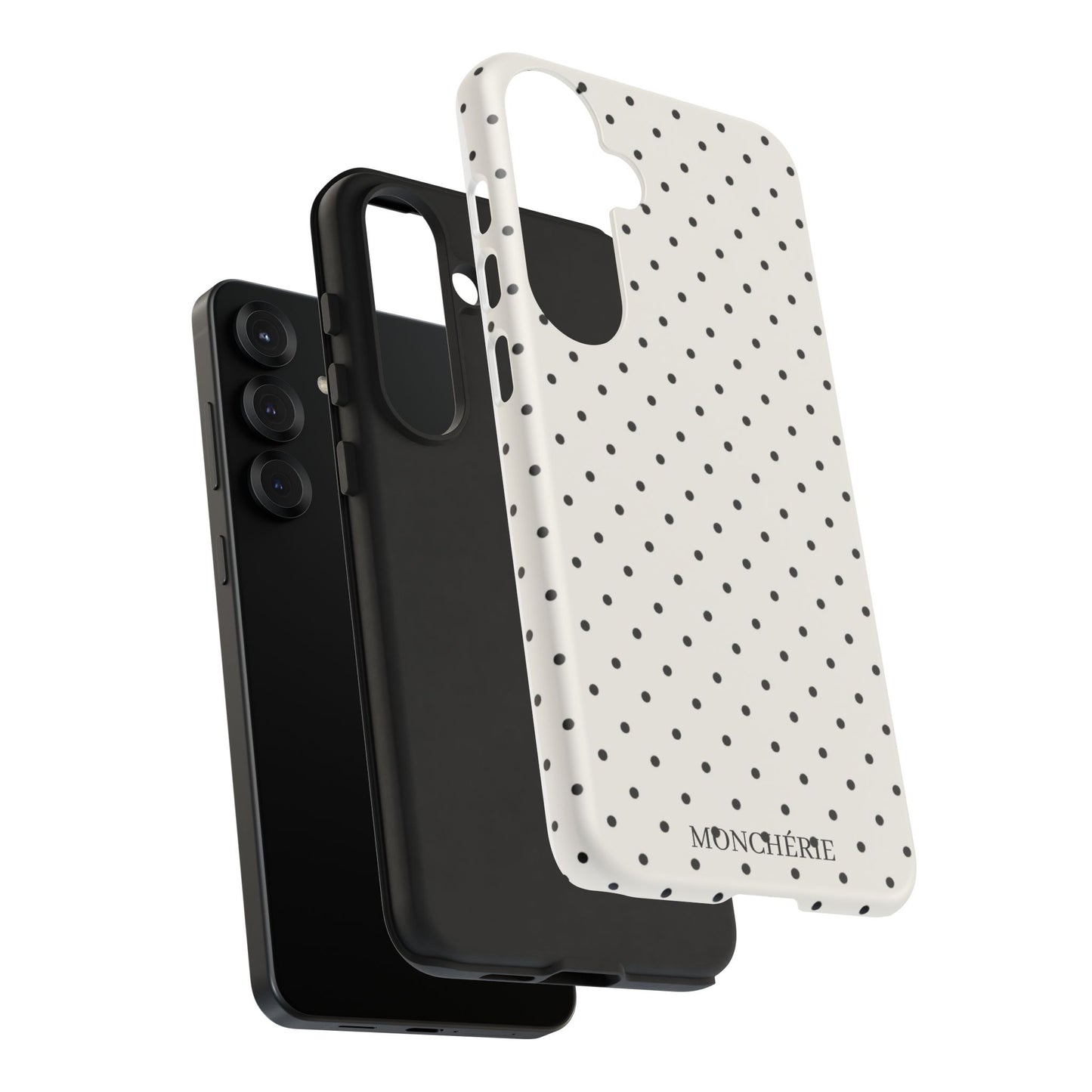 Black and White Polka