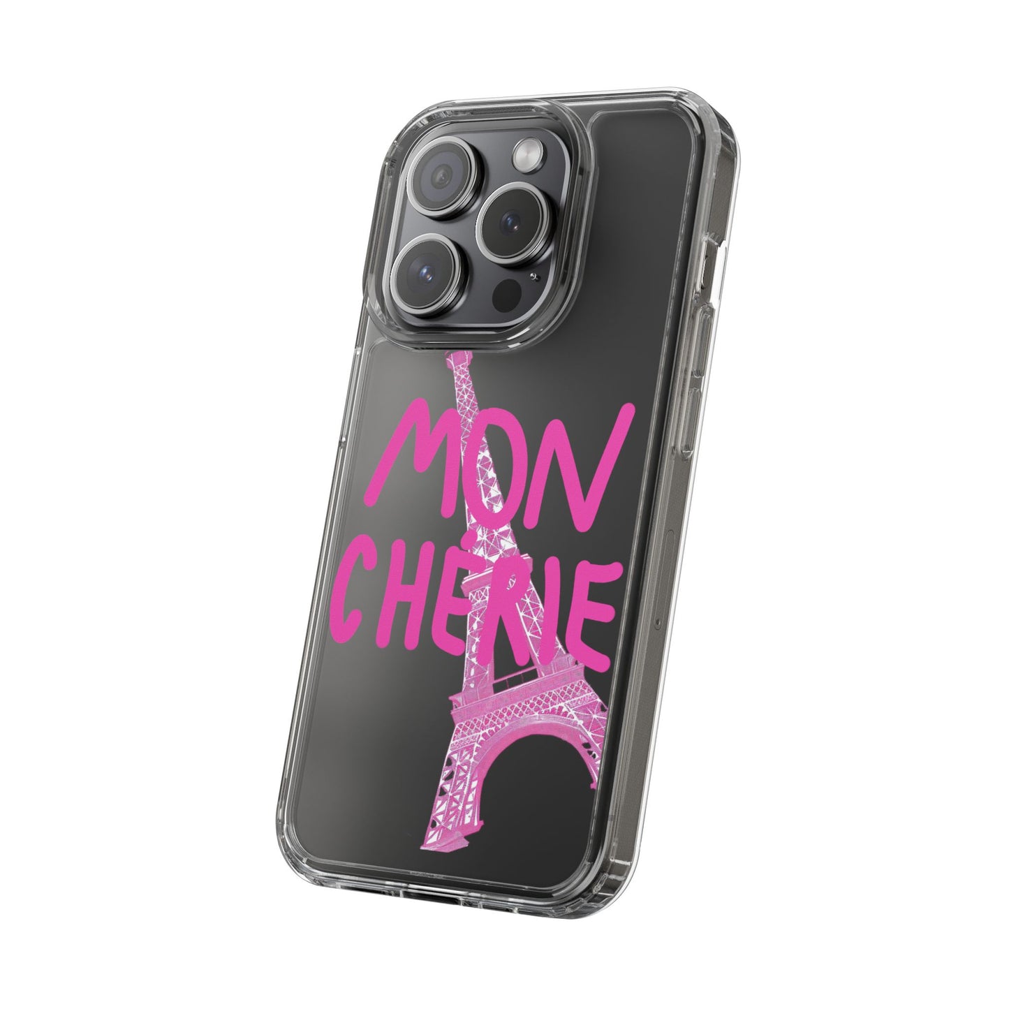 Pink Eiffel Clear Cases