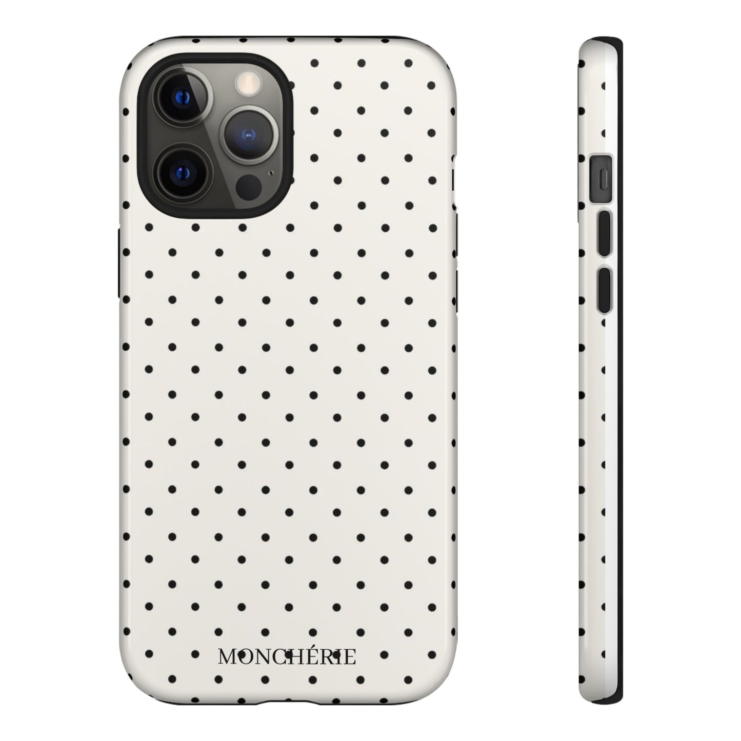Black and White Polka