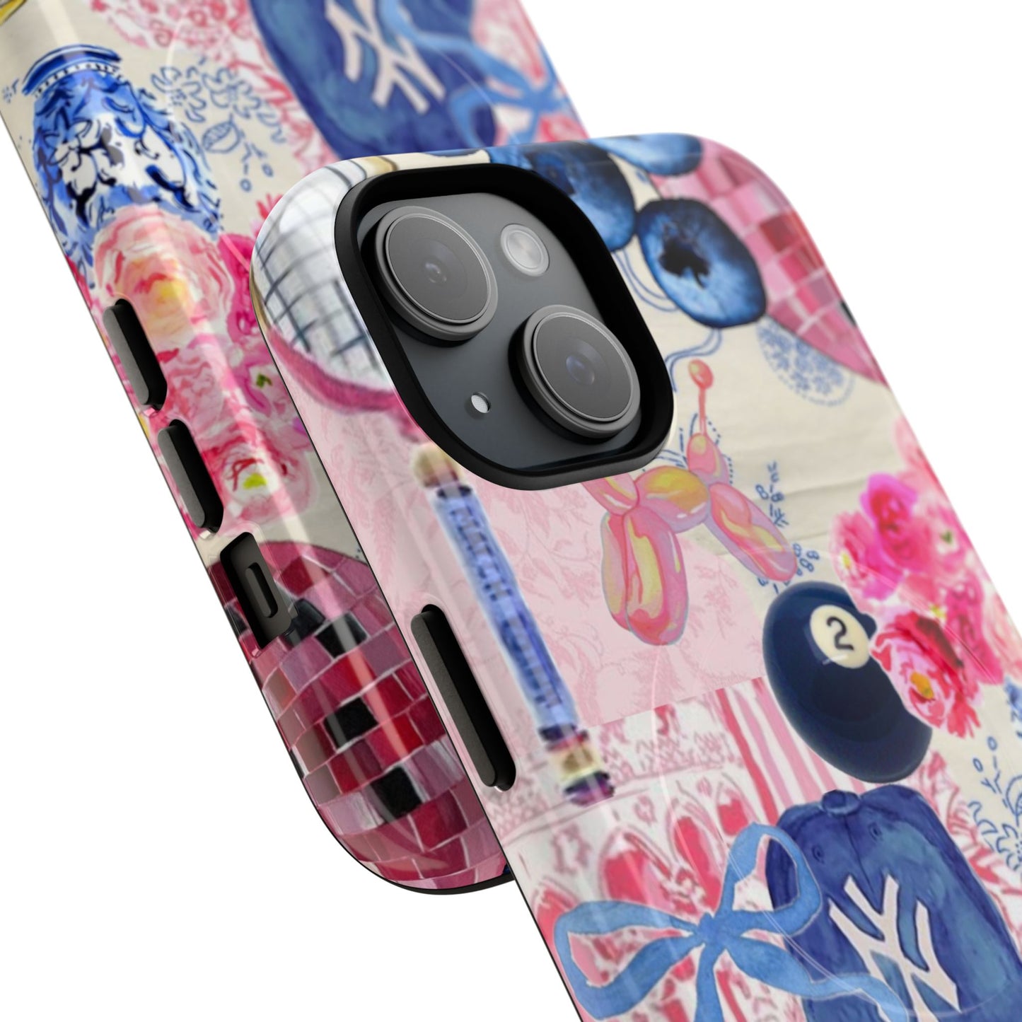 MagSafe pink blue party