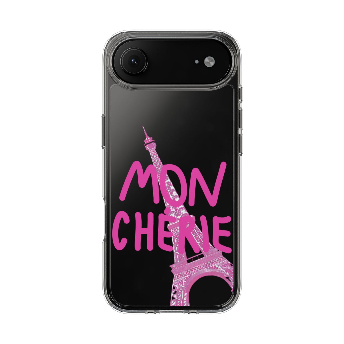 Pink Eiffel Clear Cases