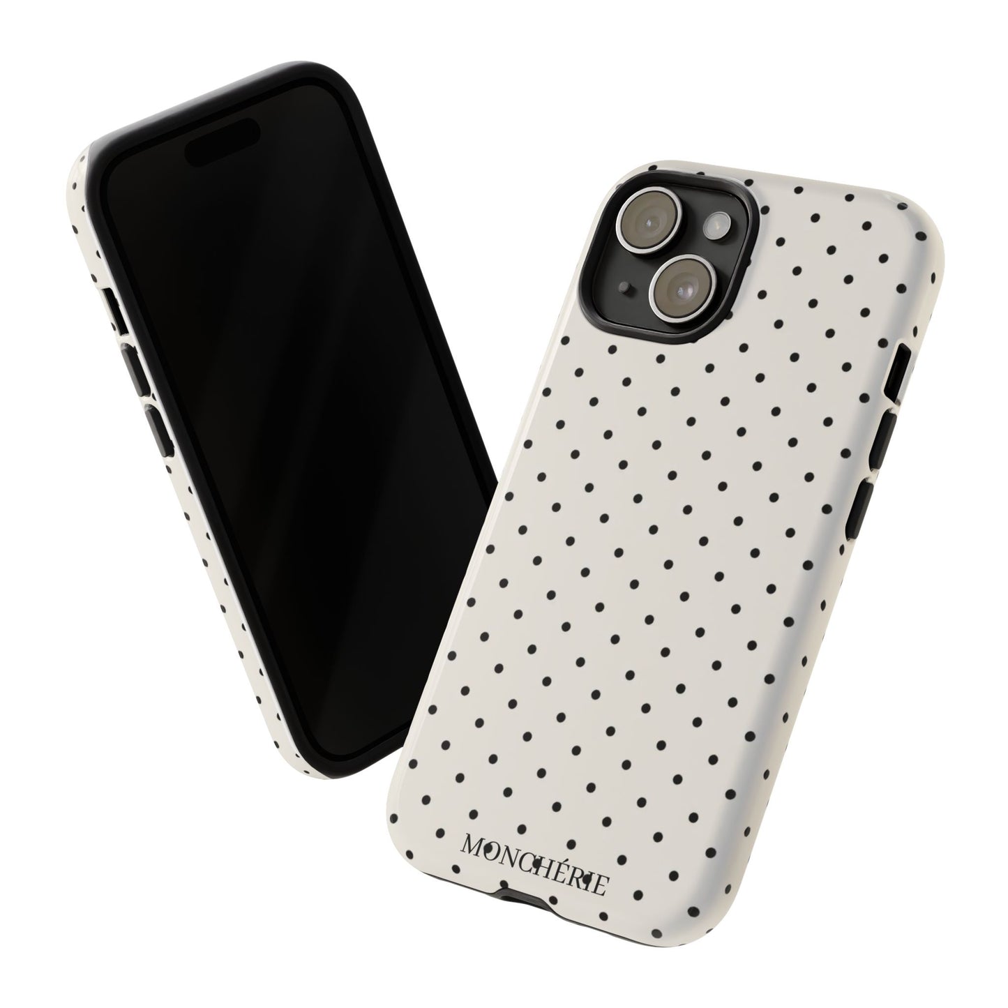 Black and White Polka
