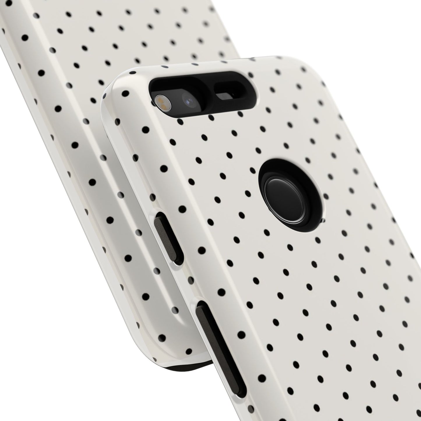 Black and White Polka