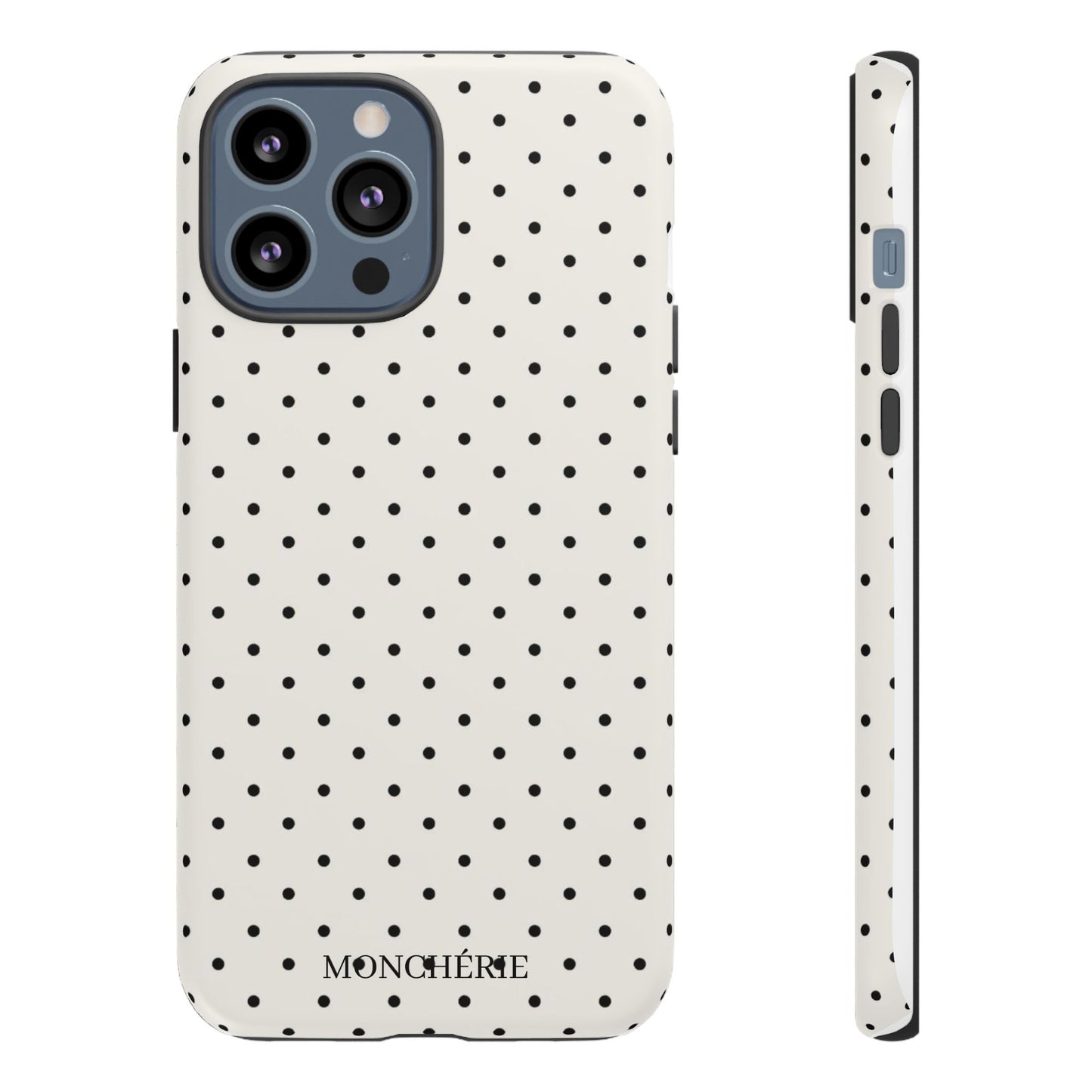 Black and White Polka