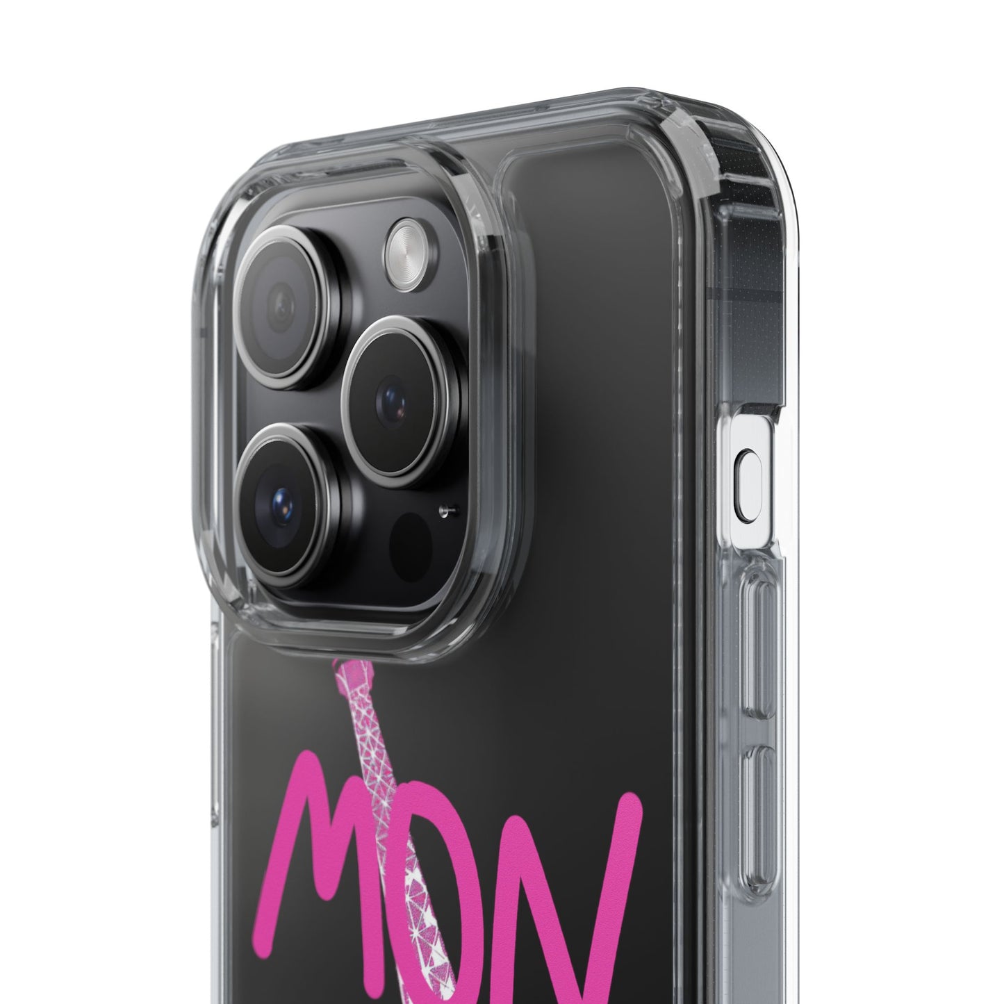 Pink Eiffel Clear Cases