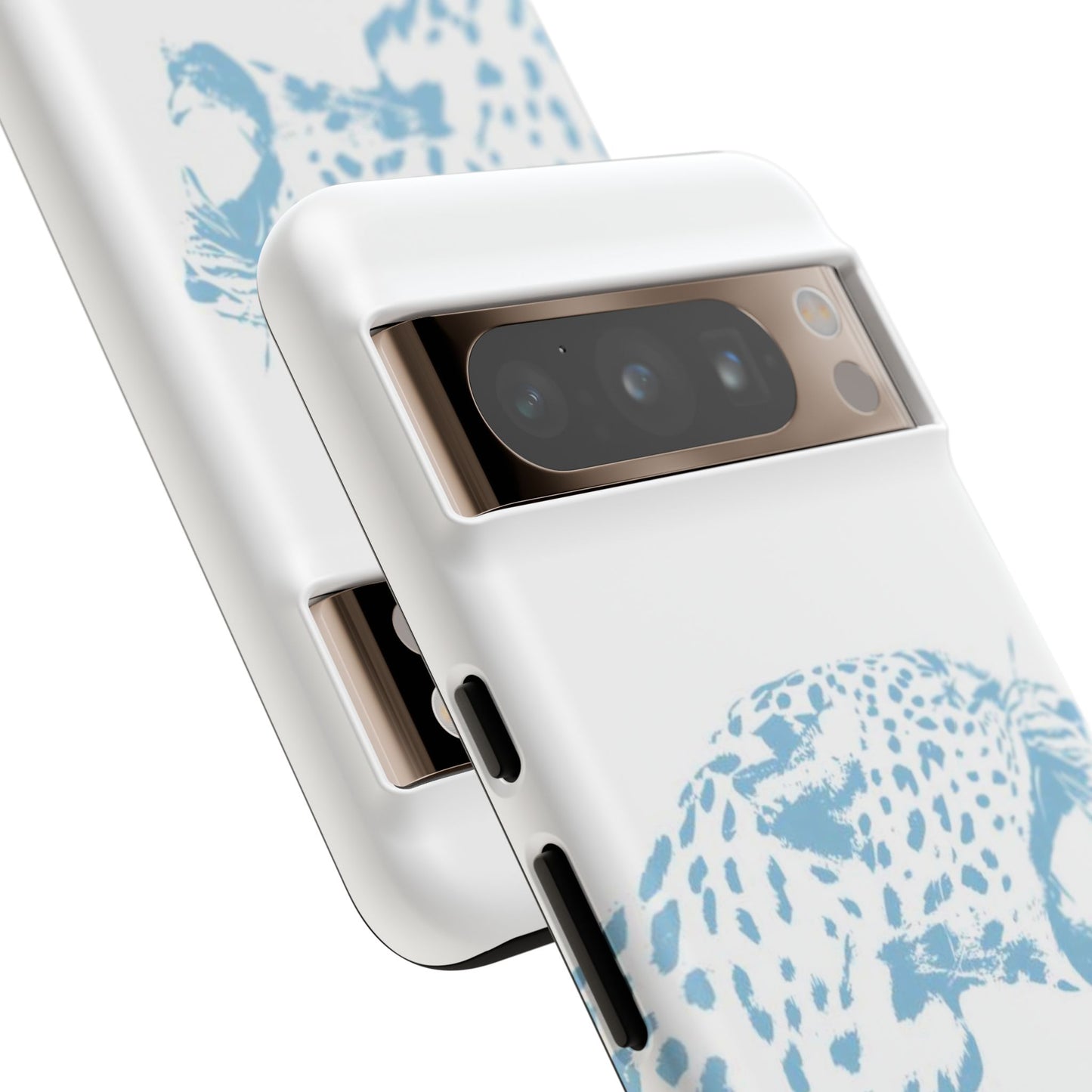 Light blue leopard