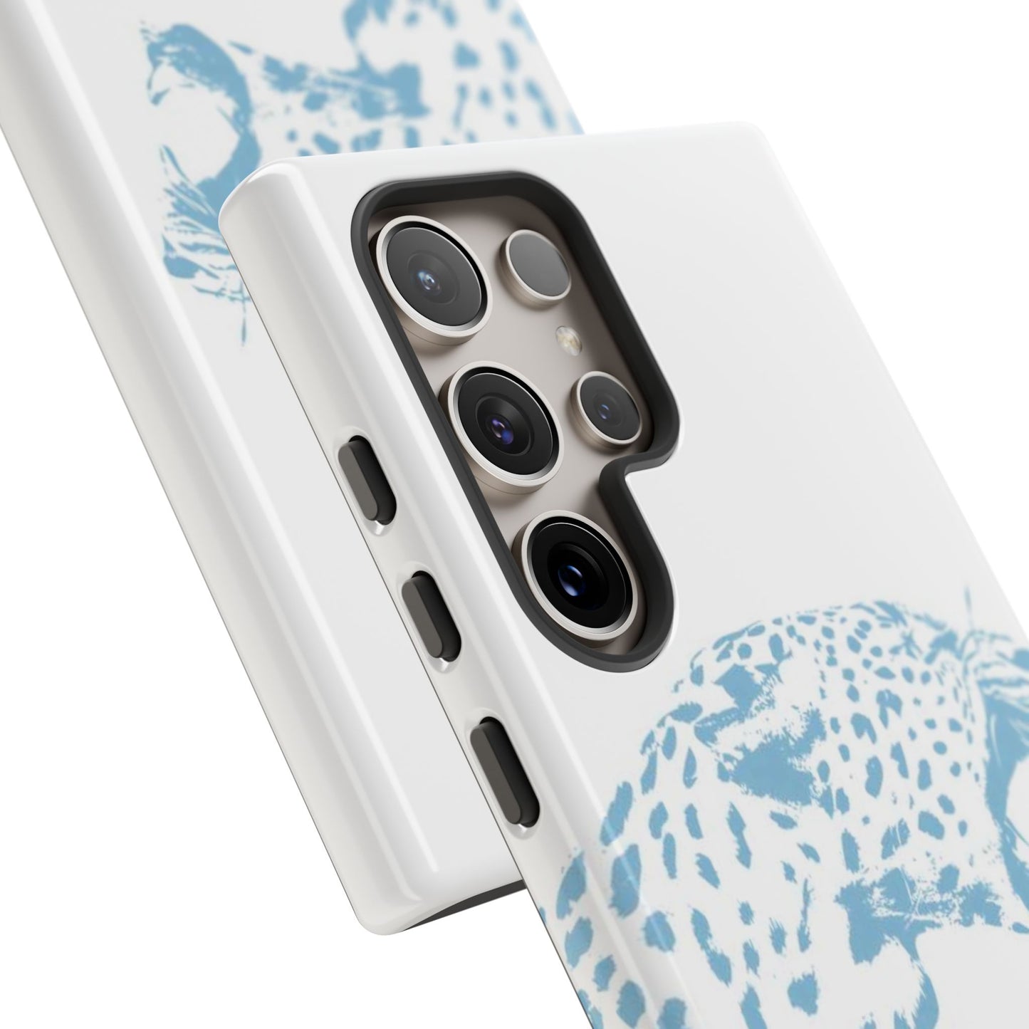 Light blue leopard