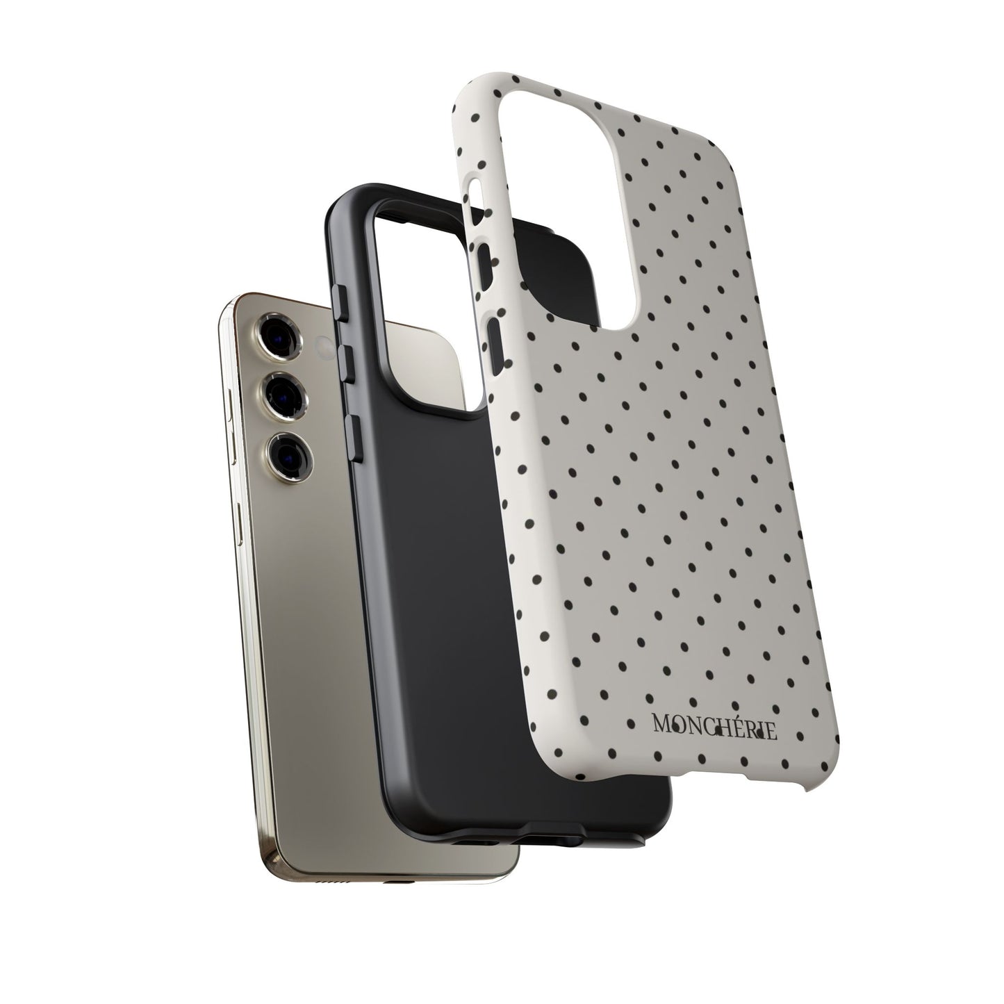 Black and White Polka
