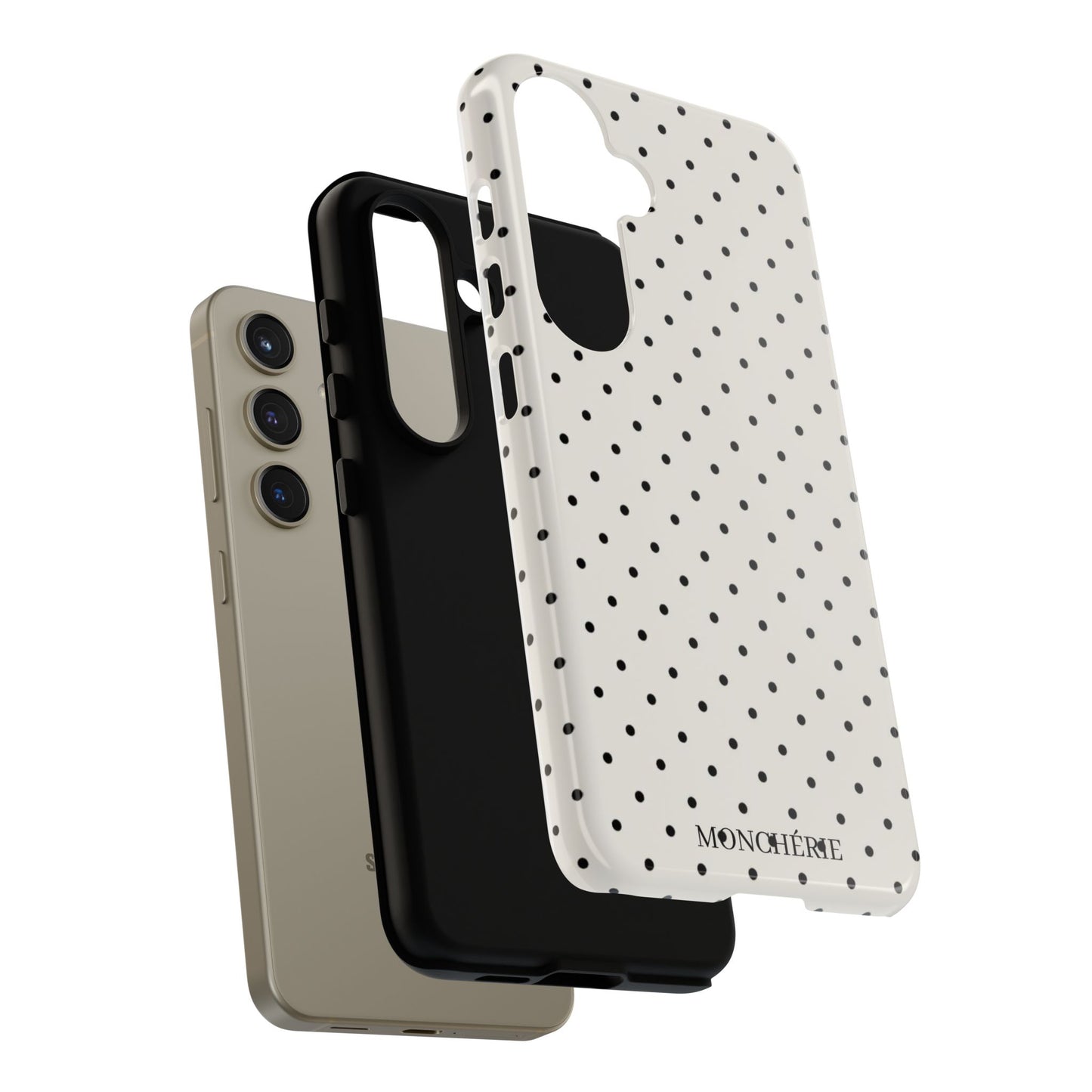 Black and White Polka