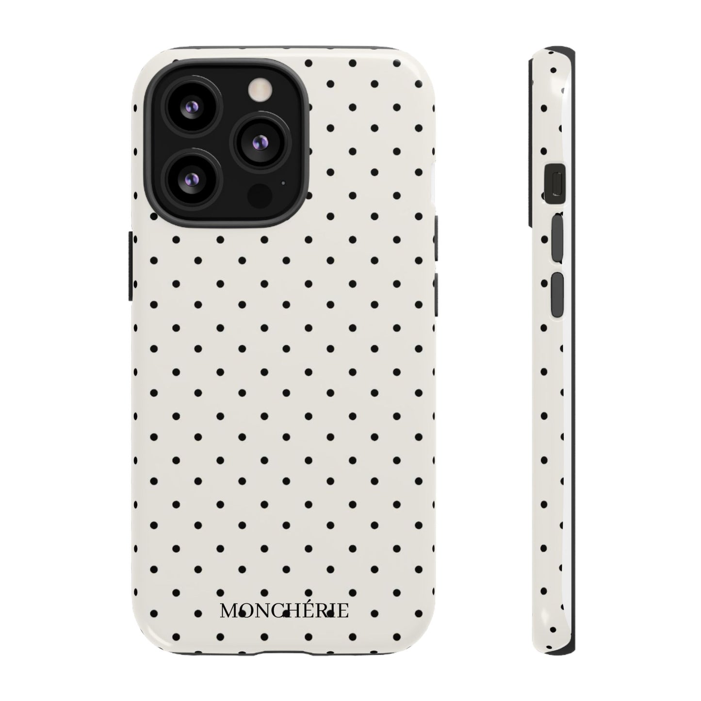 Black and White Polka