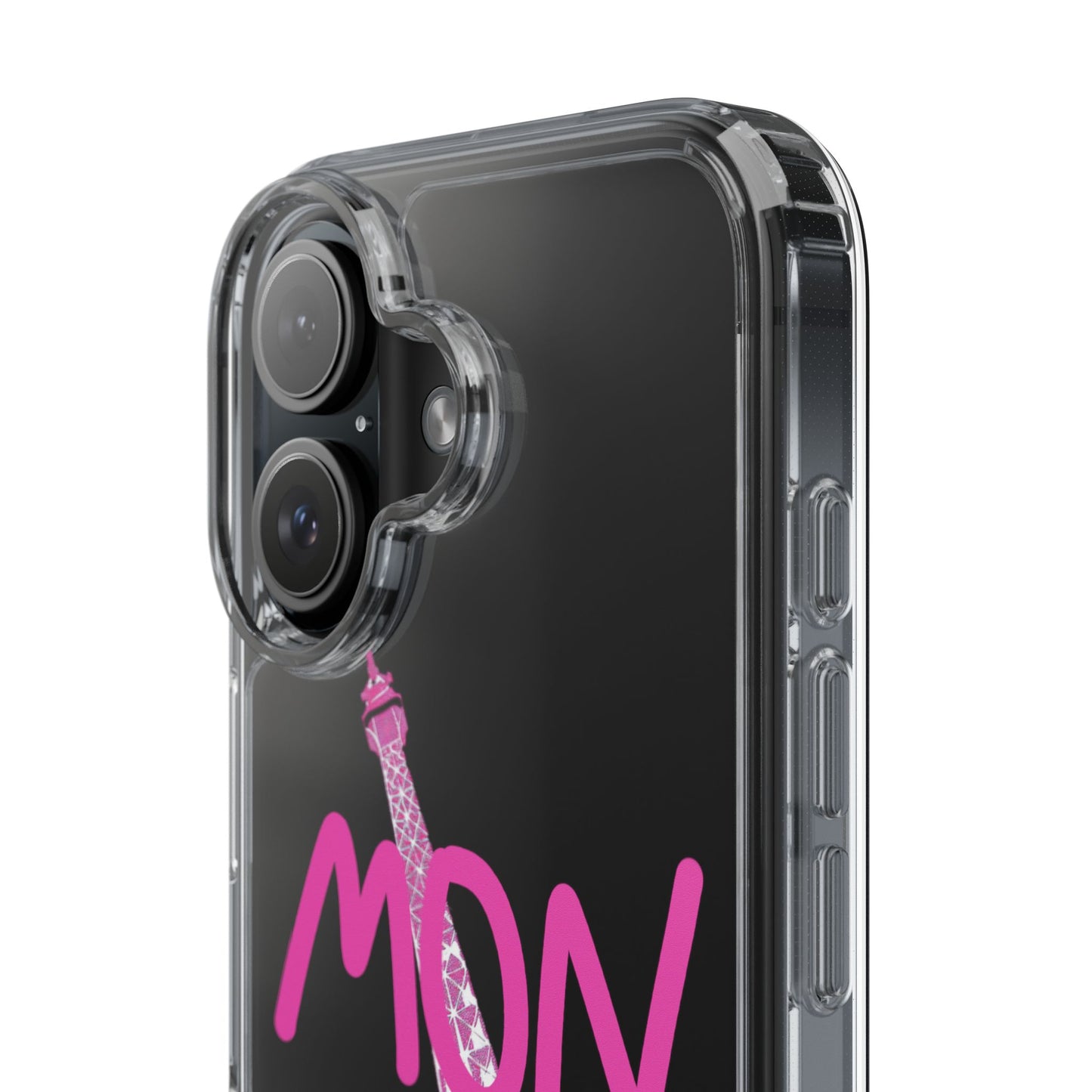 Pink Eiffel Clear Cases