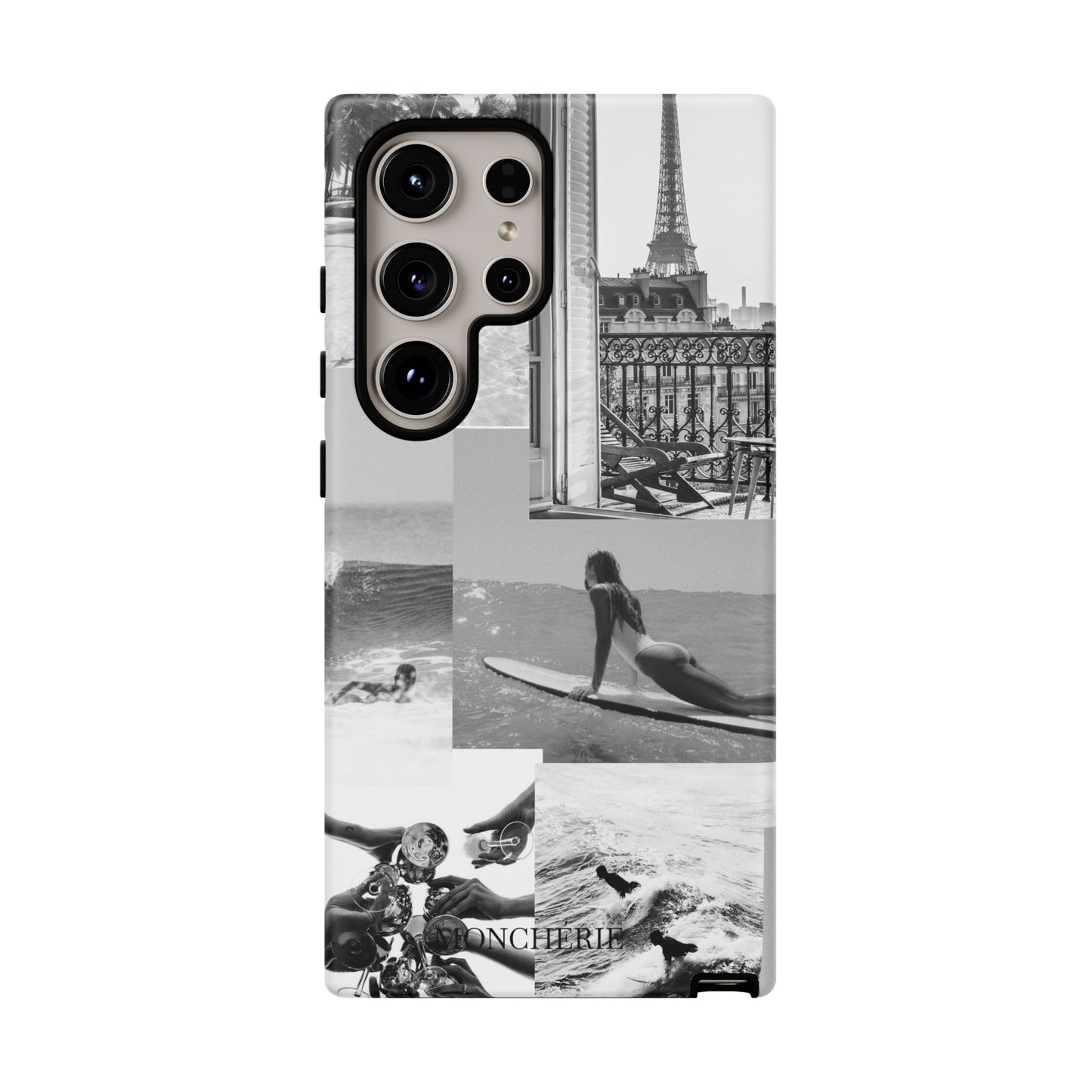 Grey collage