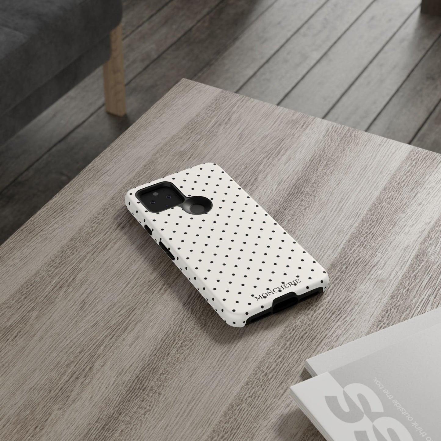 Black and White Polka