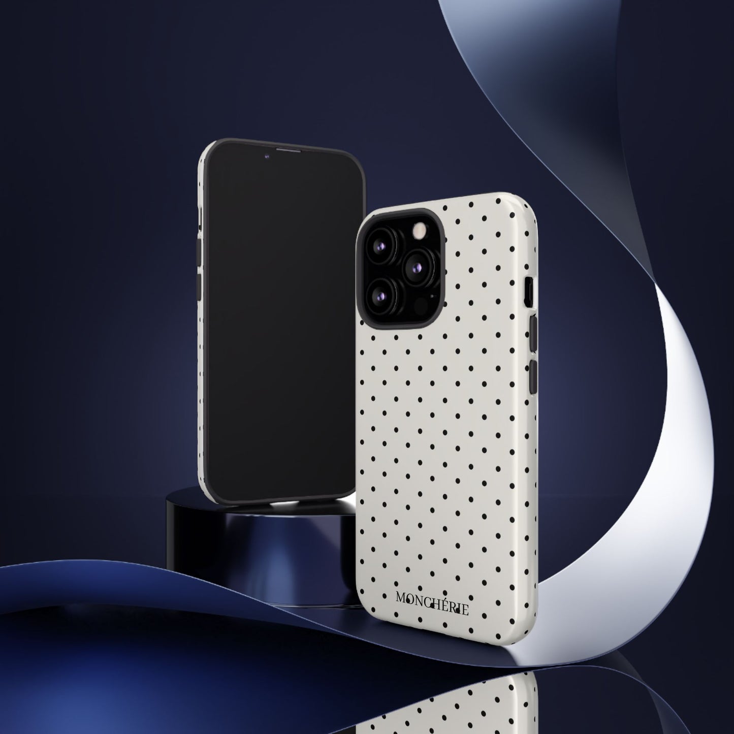 Black and White Polka