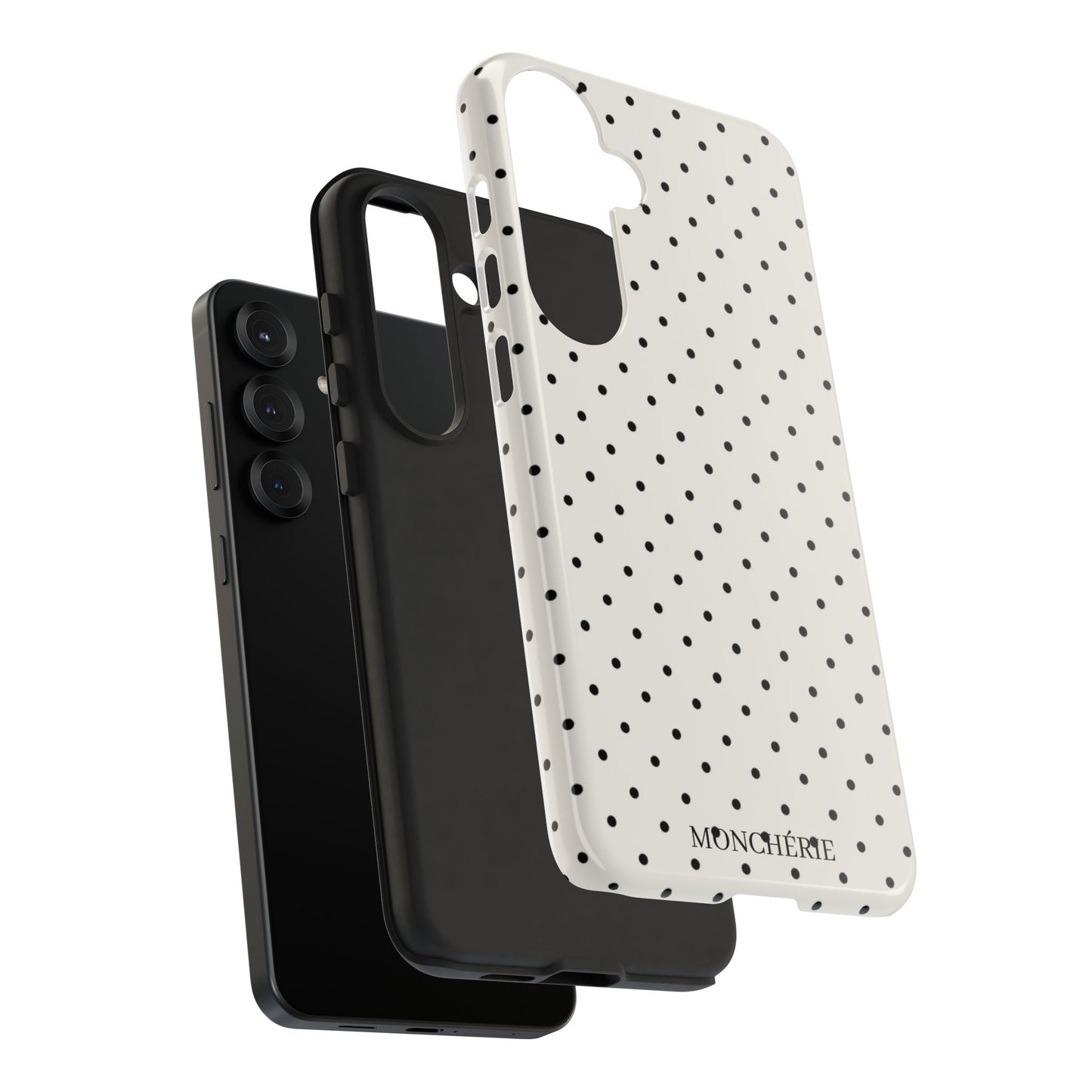 Black and White Polka