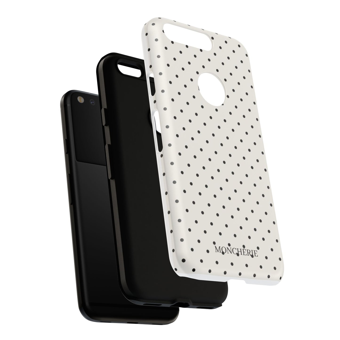 Black and White Polka