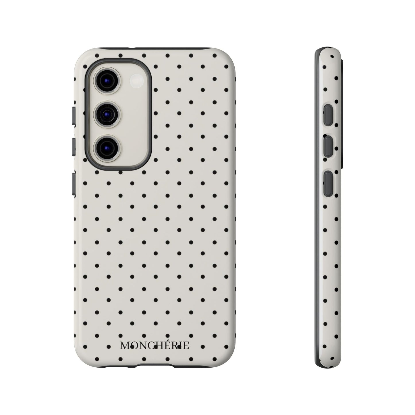 Black and White Polka