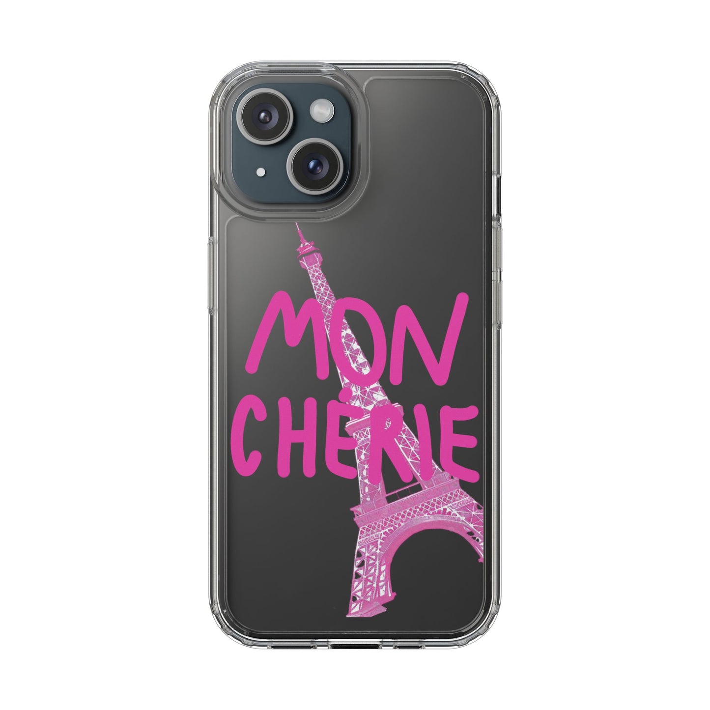 Pink Eiffel Clear Cases