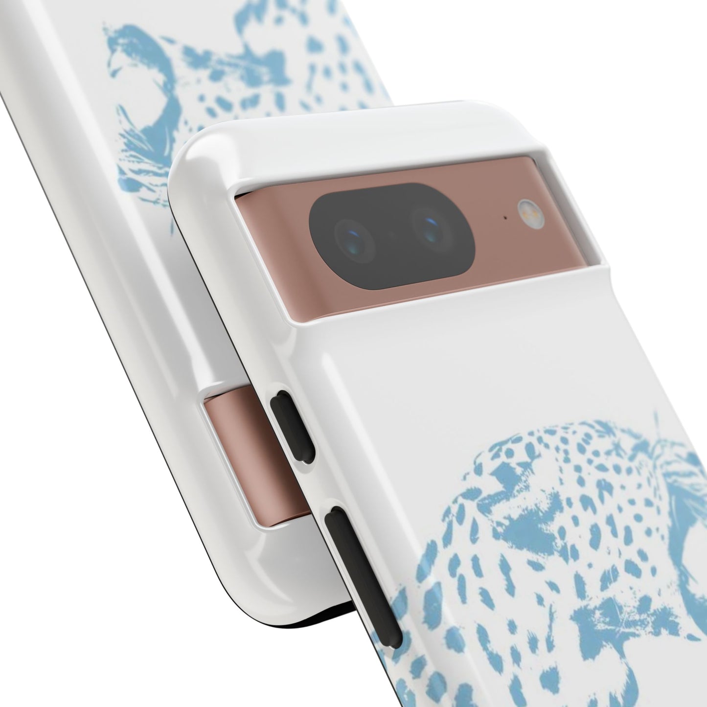 Light blue leopard